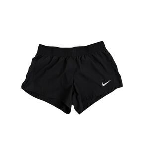Nike Dri Fit Black Lined Athletic Drawstring Active Shorts Size Small